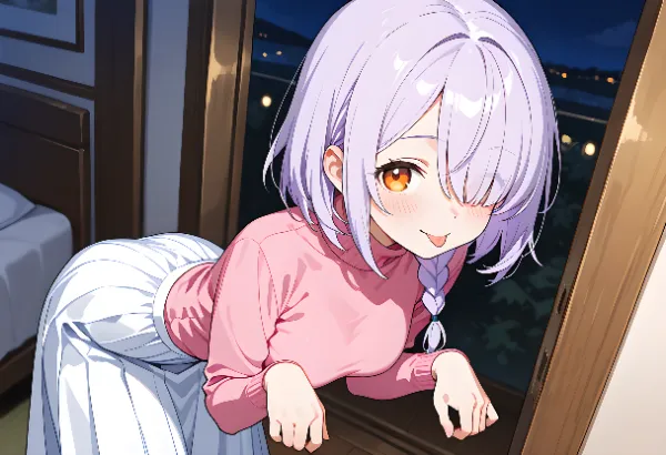 【舌出し】暇を持て余す幽霊