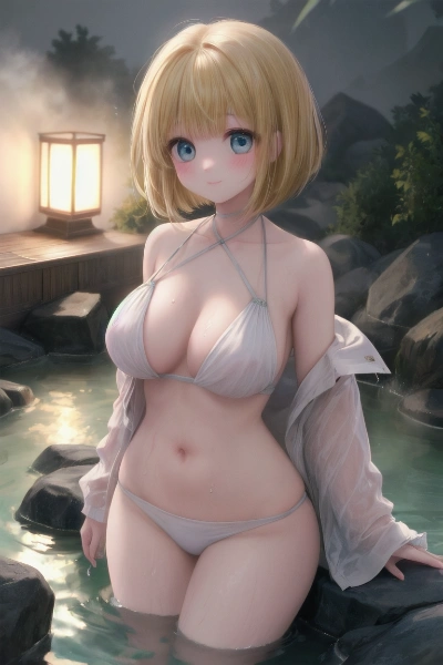 あみちゃん＠温泉