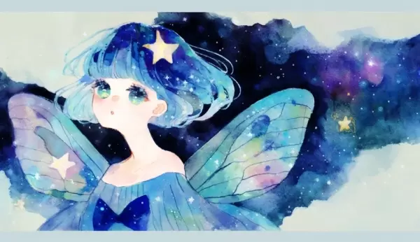 starry butterfly