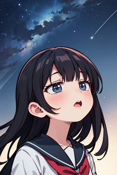 見上げてごらん夜の星を