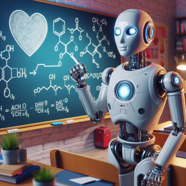 恋愛教育をするロボット