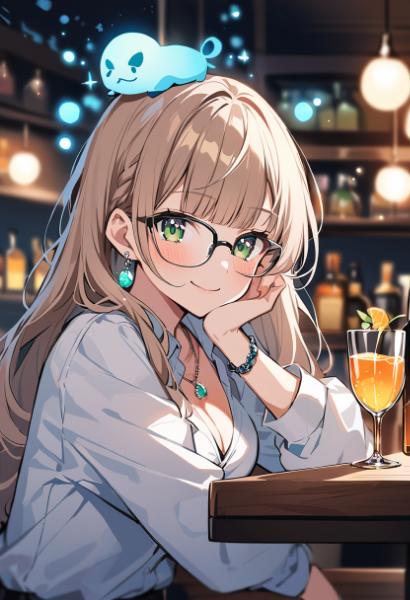 バーで一息