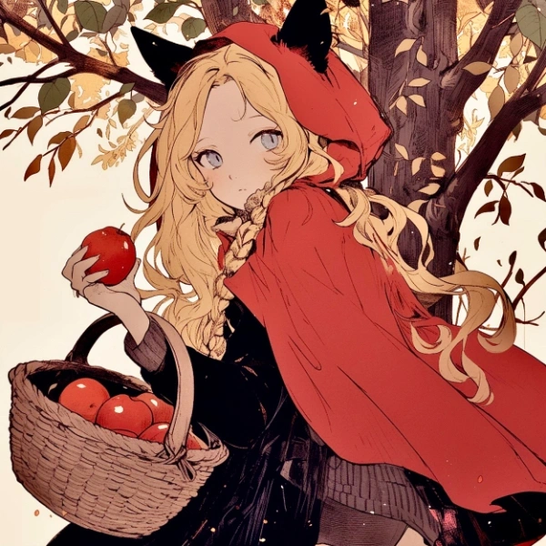 赤ずきん✖︎りんご🍎