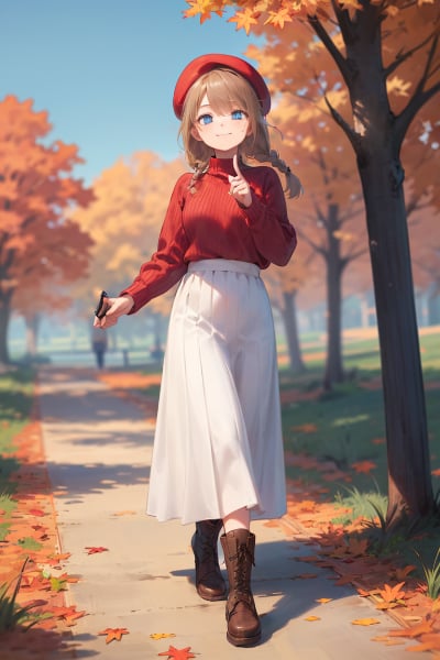 セーターを着たうちの娘達（赤ずきんの少女錬金術師）