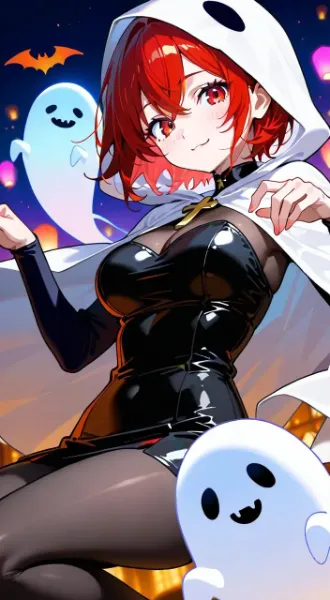 女子高生はゴーストに覚醒する………♡  (霧島 紅葉)