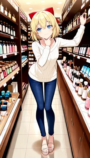 これがいいかな、あれがいいかなーう～ん