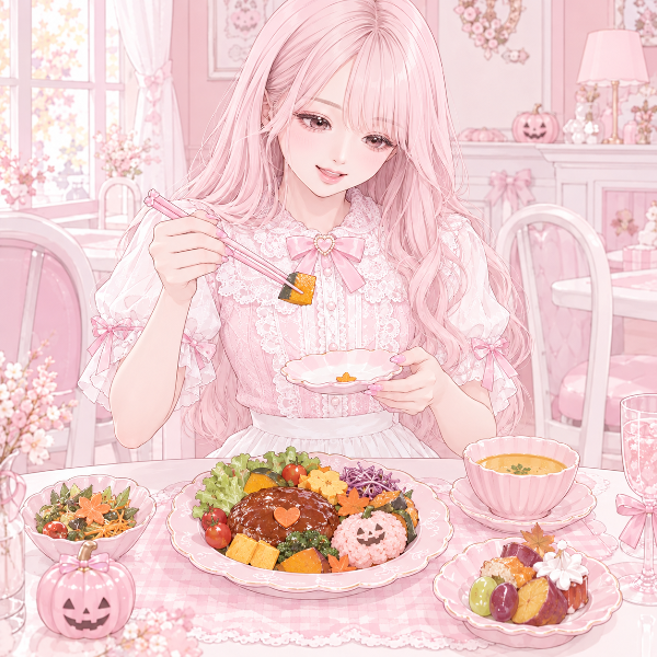 10/10 秋ランチ（ピンクちゃん