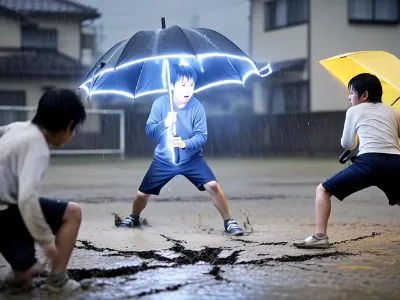 動画・雨の決闘