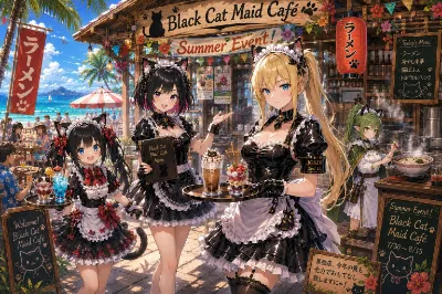 黒猫メイドカフェ臨時協力任務 ― 制服騒動編 ―