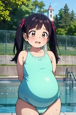 今日のAIぽっちゃり絵9