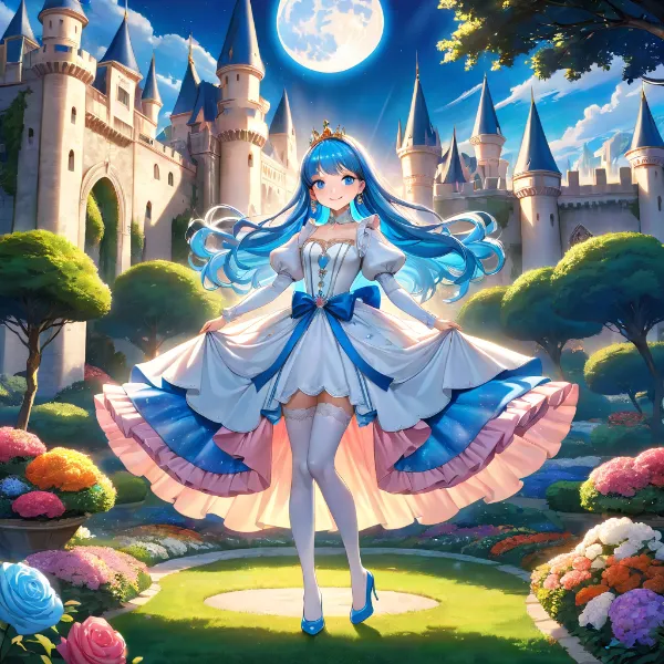 月夜の青きプリンセスの舞踏