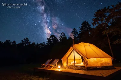 星降る夜の野外聖域⭐🏕️