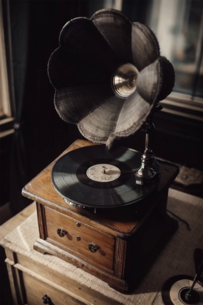 レコード盤(音譜)