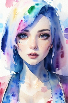 水彩画