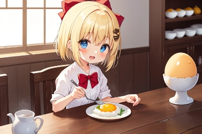 ダチョウの卵ですよ～