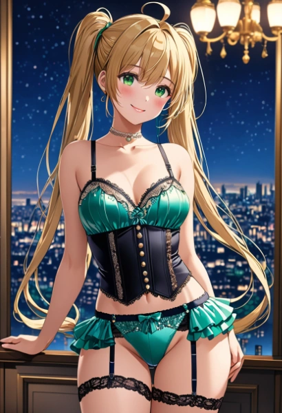 ツインテールの女の子