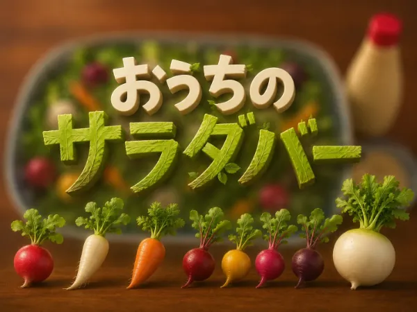 サラダといったらこれをわすれちゃいけません