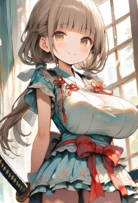 おっぱいデカすぎ侍