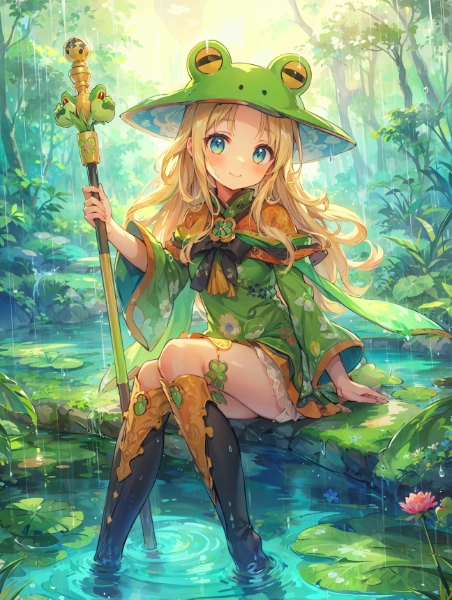 カエルの土着神