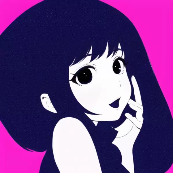 髪の長い女の子