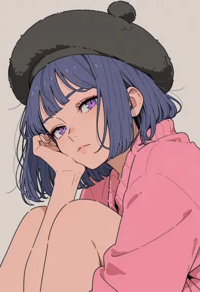 ベレー帽少女の午後の溜息