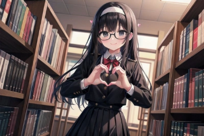 博識の女の子