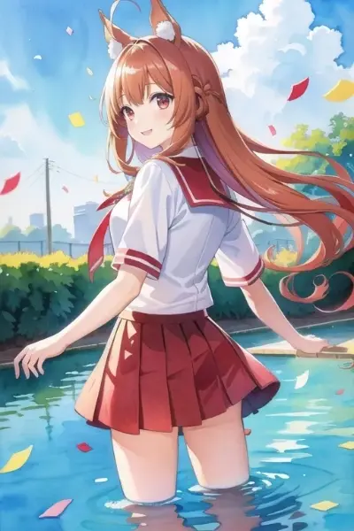 今日はプールトレーニング？