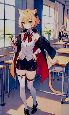猫耳金髪