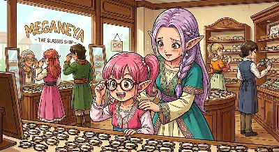 初めてのメガネエル子ちゃん