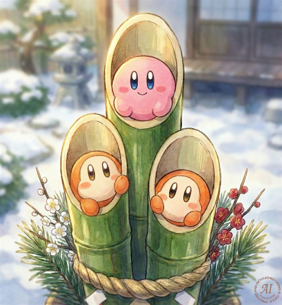 カービィの門松🎍