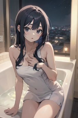 い、一緒に、入る？