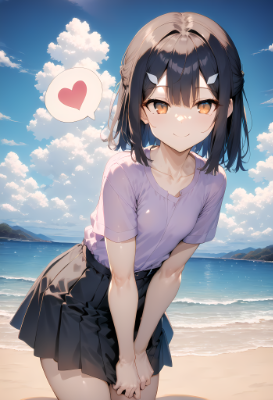 夏休みのついでにヌード撮影する美遊ちゃん