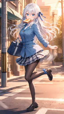 遅刻遅刻の曲がり角