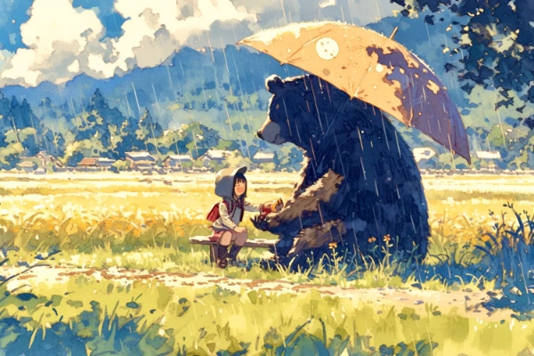 傘✖︎くま娘🐾