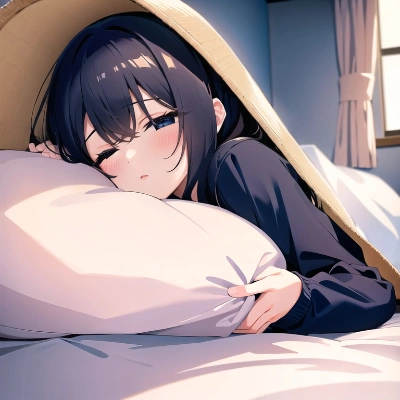 「暖かくなるまで冬眠しまーす」