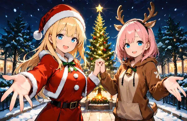 私達のクリスマスパーティーにようこそ♫