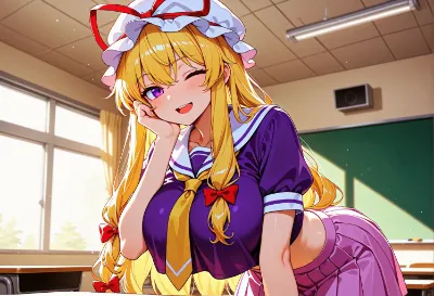 セーラー服の八雲紫