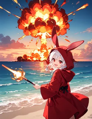 あの夕日を焼けー🔥Evening Burning EXPLOSION！