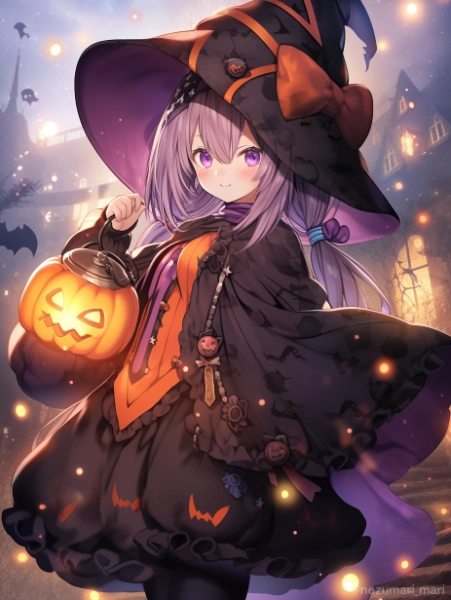 魔女っ子ハロウィン