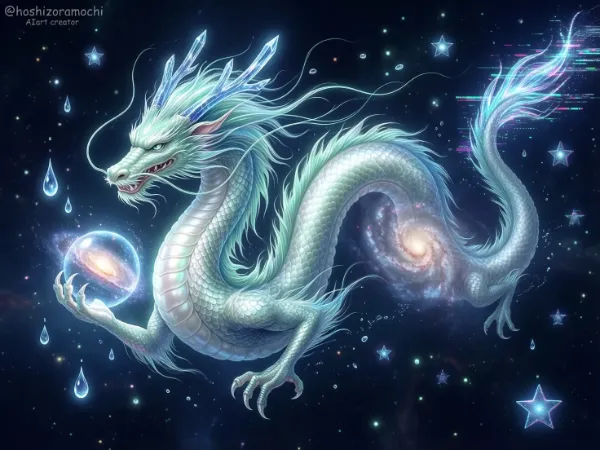 万物の理を紡ぐ銀河の守護龍：星雲の回廊