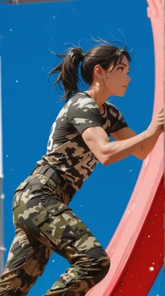 そり立つ壁(SASUKE・KUNOICHI)