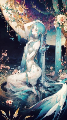 BLUE HAIR