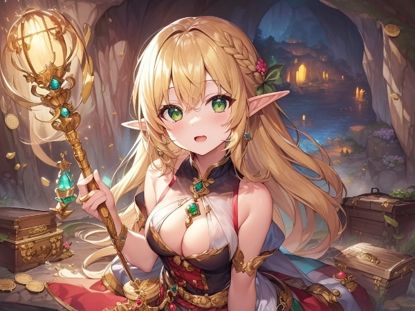 お宝探しのエルフちゃん2