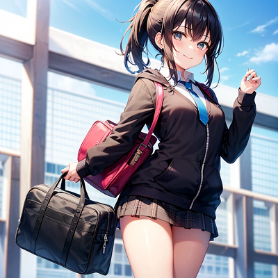 黒髪の女の子13
