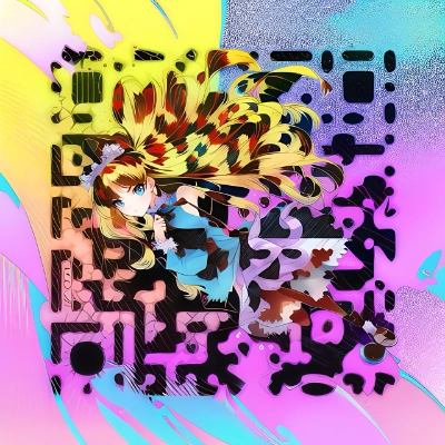 【アリス】AI QRコード ARTISTIC QRCODE