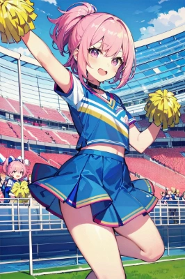 男の娘もチアリーディングに！？