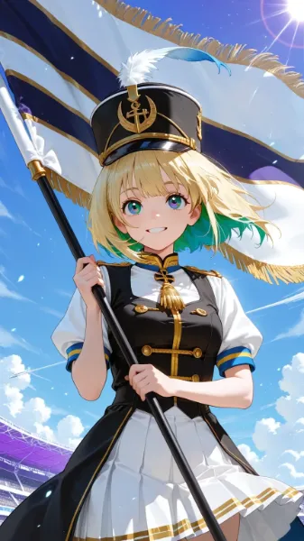 マーチングガール