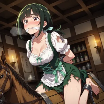 wooden horse