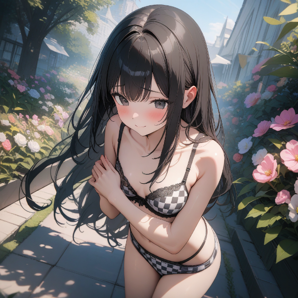 黒髪の女の子25