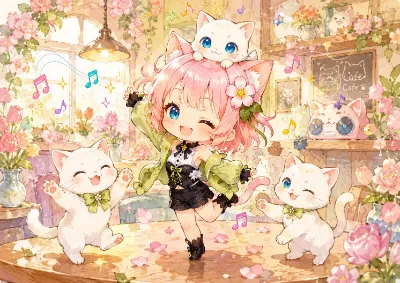 ダンシング猫カフェ